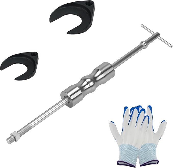 Inner CV Axle Puller Tool Set with 5/8"-18 Slide Hammer & Adapter Front Wheel Drive Axle Puller Slide Hammer Set