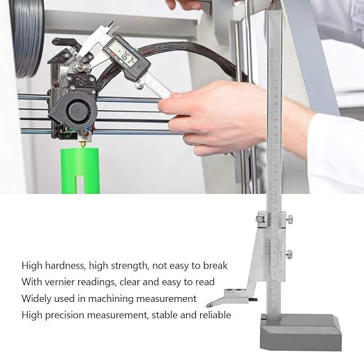 Electronic Height Caliper Precision Depth Measuring Tool 0.02mm Reading Value (0-300mm)