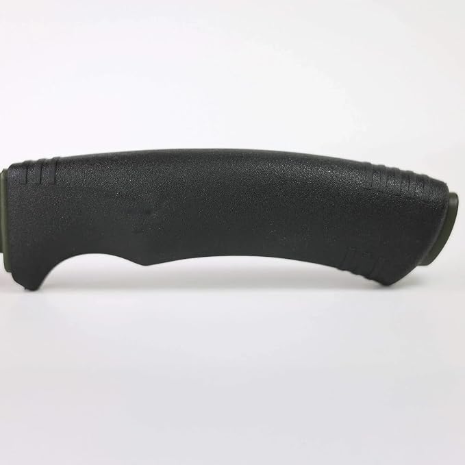 Morakniv Carbon Steel Fixed-Blade Bushcraft Survival Knife with Sheath and Fire Starter, Black, 4.3 Inch