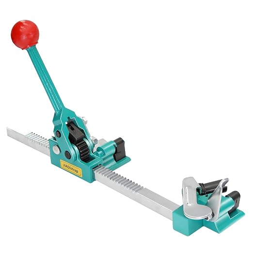 Heavy Duty Banding Strapping Tensioner & Cutter Manual Packaging Tools for 1/2"-5/8" Width Polyproplyn Poly Strap(Straight Board Type)