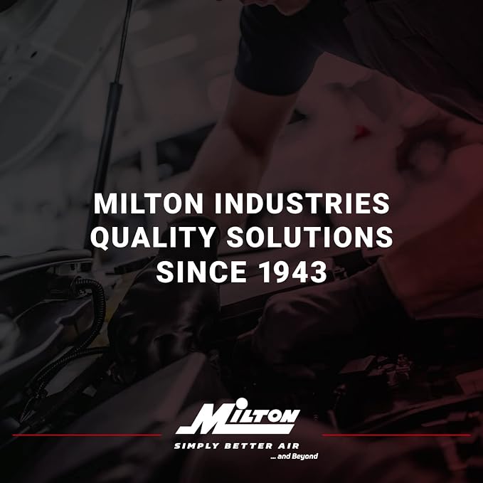 Milton AeroBlade 158-AB24 24" Extension Reach Nozzle Blow Gun, Powerful Air Tool Filter, Radiator and Condenser Cleaner