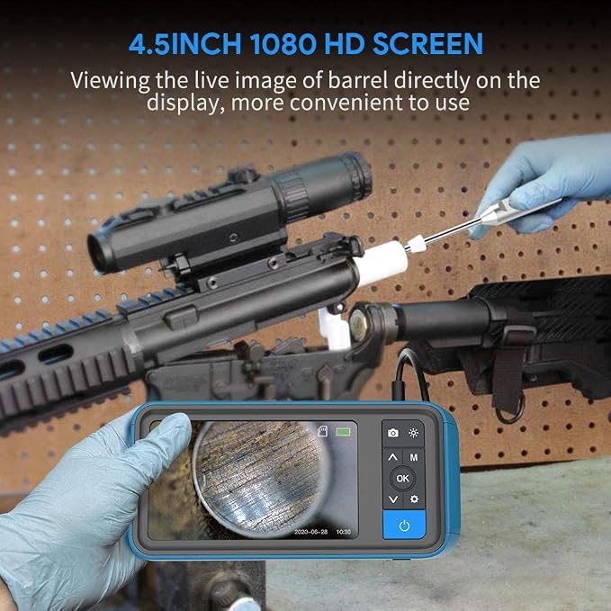 Teslong Two-Way Articulating Borescope & Rigid Rifle Borescope