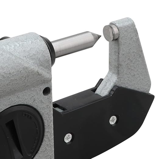 Point Micrometer Electronic Digital Micrometer Measuring Tool, 0-1"/0-25mm, 60 Degree, 0-1"/0.00005", Inch/Metric