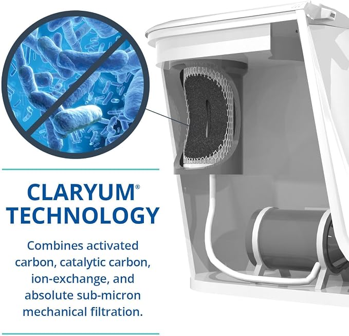 Aquasana Clean Water Machine Replacement Filter Cartridge - Removes Up To 97% of Chlorine & 99% of 78 Contaminants - 1 Count - AQ-PWFS-R-D