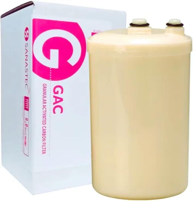 Replacement Water Ionizer Filter, Granular Activated Carbon, Original Type (HG Model), NOT compatible with H-GN models, Made in USA (1)