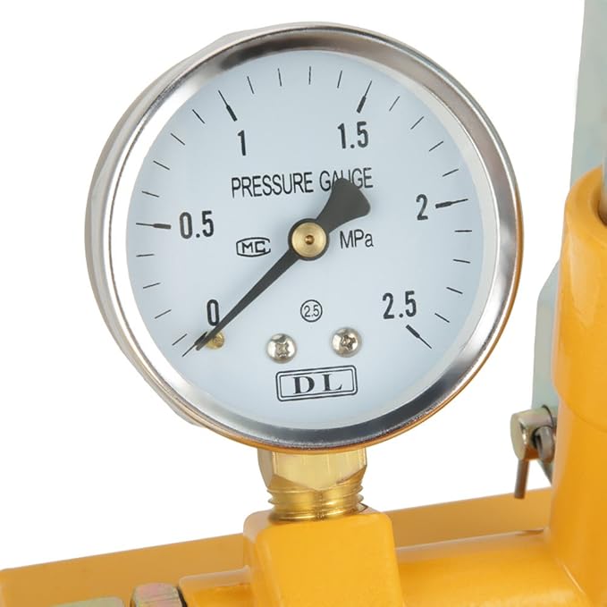 Hydrostatic Test Pump 2.5Mpa 25KG 13ml / time Manual Hydraulic Water Pressure Test Pump for Pipeline Pressure Test