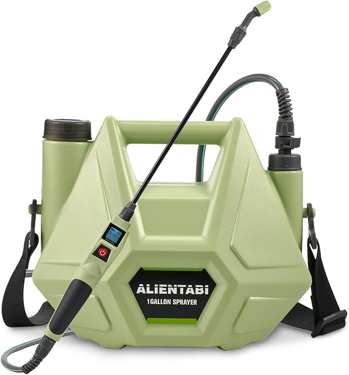 1GL Electric Battery Backpack Sprayer for Garden, Outdoor Weeding, Spraying, Cleaning
