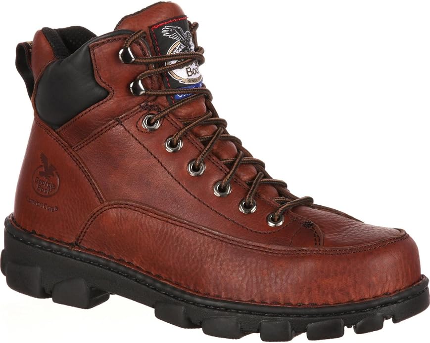 Georgia Boot Men's Eagle Light Steel Toe Work Hiker Boots