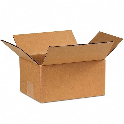 BOX USA Small Shipping Boxes 8"L x 6"W x 4"H (25-Pack) - Small Corrugated Cardboard Packaging Boxes for Shipping, Packing, Moving, and Storage at Home, Office, or Business