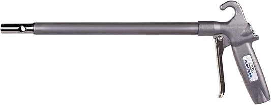 Guardair XtraThrust Safety Air Gun - 18 inch Stainless Steel Extension, Pistol Style Grip, OSHA Compliant Nozzle, 1/4 Inch FNPT Inlet (75XT018SS)