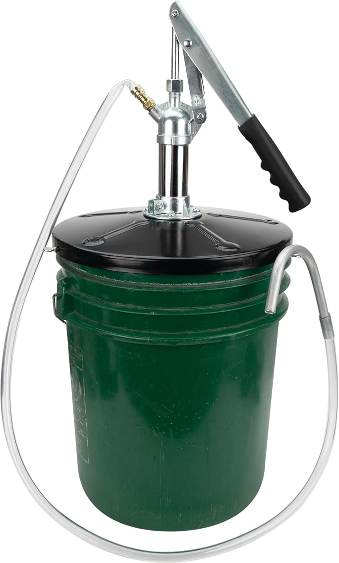 Performance Tool W54232 Lever-Action Bucket Pump for 5 Gallon Pails, Black (Pack of 2)