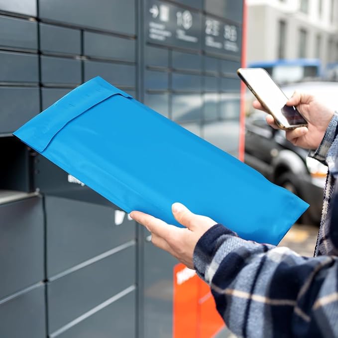 Poly Mailers Shipping Bags with Strong Adhesive, Waterproof Mailing Bags for Clothing, T-Shirts, and Small Business Shipping