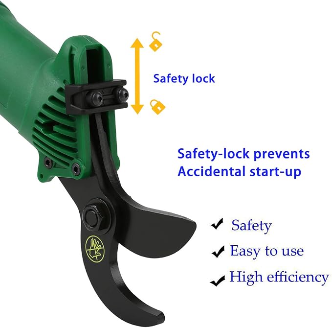 Pneumatic Extension Pole Pruning Shears Branches Grass Tree Trimmer Air Powered Garden Scissors Tools