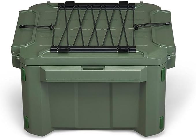 Plano GoNow Hunt Kit Waterproof Field Box System with Gun Cleaning Rest, MOLLE Board, Ammo Box, Modular Storage Organizer for Hunting Gear, Olive Drab