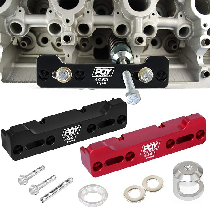 Aluminum Valve Spring Compressor Tool Removal Compatible with Mitsubishi Eclipse/Talon/Evo 8/9 4G63 Engine Black