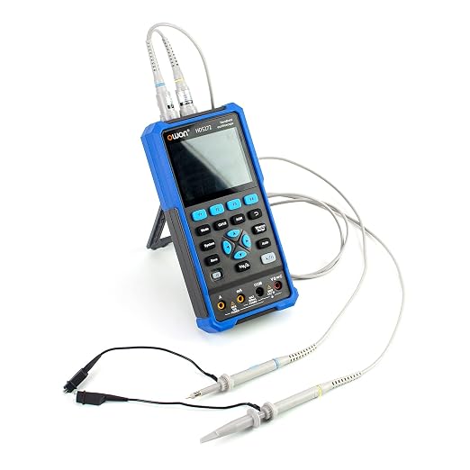 OWON HDS272 Handheld Digital Oscilloscope Multimeter 2CH USB Type C 70MHz 3.5 LCD Test Meter