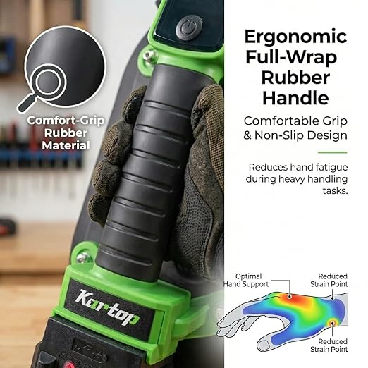 Heavy Duty Suction Cups for Glass Lifting, 600LBS Battery Powered Suction Tool with Digital Display, 4x2400mAh Batteries, Electric Lifter for Granite, Tile, Metal, Large Glass