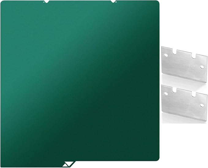 Upgraded Cool Plate for Kobra S1/Kobra X Combo Low Temperature Cold Build Plate 264X276MM Double Sided Smooth Board Sheet Bed PEI Platform for Anycubic 3D Printer (No Heating/No Glue)
