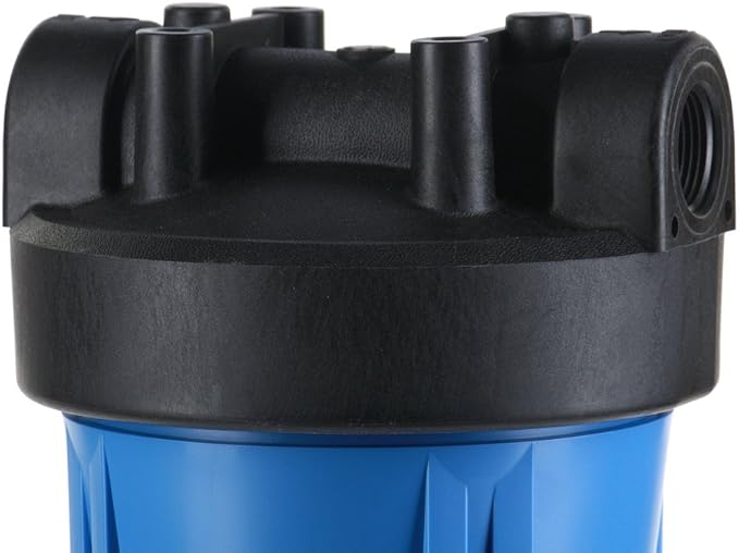 Hydronix HF45-20BLBK10 Water Filter Housing 20" - 1" Ports