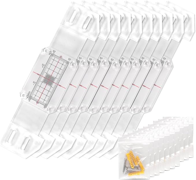 Crack Monitoring Record, Plus Tell Tale Corner Crack Monitor for The Standard Crack and Corner Tell Tale Record (10PCS)