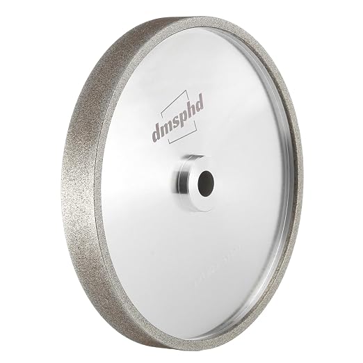 CBN Grinding Wheel with 6 inch 1000 Grit,1/2'' Bore,1'' Wide, Suitable for high-Speed Steel,for All Kinds of 6 inch Bench Grinders 1000 Grit