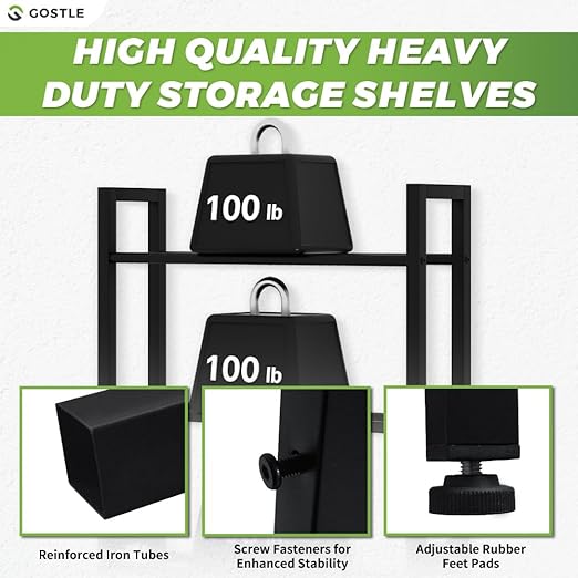 3D Printer Filament Storage Rack, Heavy-Duty 7-Tier Organizer for 3D Printing Spools, Large Capacity Holder for 3D Printing Rolls