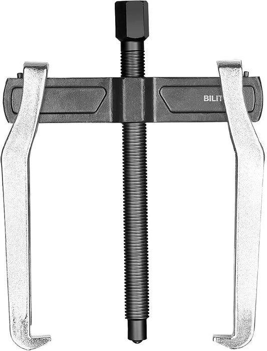 BILITOOLS 6" 2 Jaw Gear Puller, Small Bearing & Pulley Removal Tool, Internal External Reversible for Flywheel, Gears & Pulleys