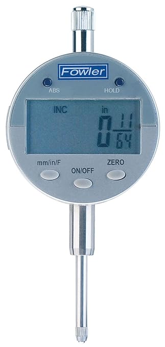 Fowler 54-520-260-0, Indi-X Blue Digital Indicator with 0-1"/25mm Measuring Range