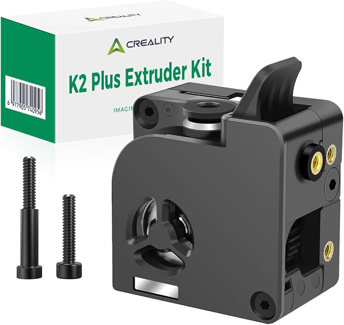Creality Official K2 Plus Extruder Kit, Build-in Filament Runout Sensor, 80N Strong Extrusion Force & Dual Gear Design Provide Smooth and Precise Feeding, Compatible with Creality K2 Plus, K2, K2 Pro
