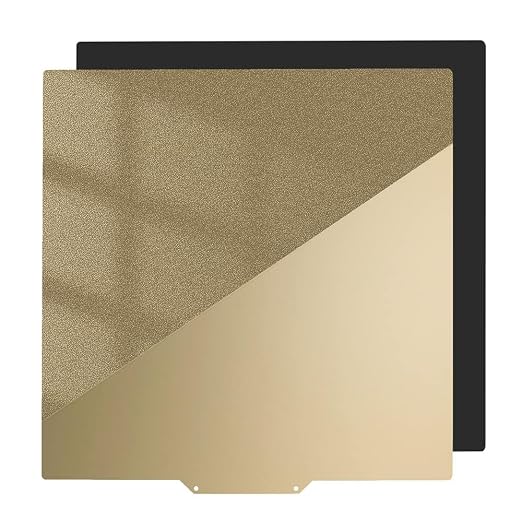 Upgraded 220x220mm Build Plate with Magnetic Sticker, Smooth & Textured 100% Imported Thicker PEI Film Print Bed for Wanhao Duplicator i3/Plus,Anet A6/A8/Anycubic i3 Mega/S/Pro 3D Printer.