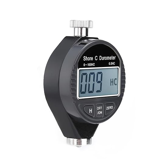 Hardness Tester Digital 100HD C Durometer Shore Rubber Hardness Tester LCD Display Meter