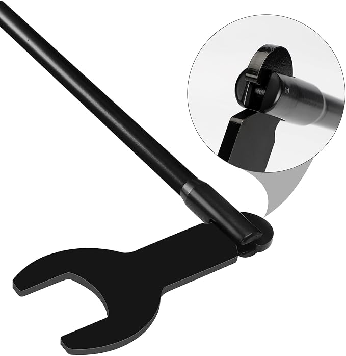 BETOOLL 8PCS Pneumatic Fan Clutch Wrench - 43300 Removal Tool Kit, Auto Repair Spanner Kit Installs Compatible With Ford, GM, Chrysler and Jeep
