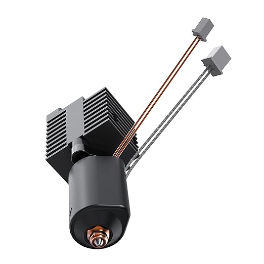 Creality Official K2 Plus Ceramic Heating Block Kit, High Flow Hotend Kit,Unicorn Quick Swap Nozzle Kit, 350°C High Temperature Resistance, All-Metal Integrated Design for K2 Plus 3D Printer