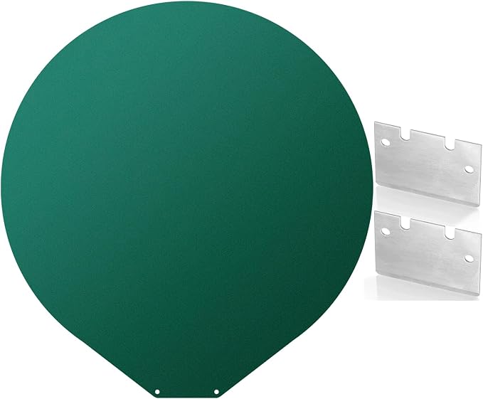 Upgraded Cold Build Plate for T1 Pro/T1/SR/QQS Pro Plate Round 270mm Diameter Platform Smooth Cool Sheet Removable Spring Steel Sheet Heated Bed for FLSUN 3D Printer