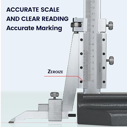 Electronic Height Caliper Precision Depth Measuring Tool 0.02mm Reading Value (0-300mm)