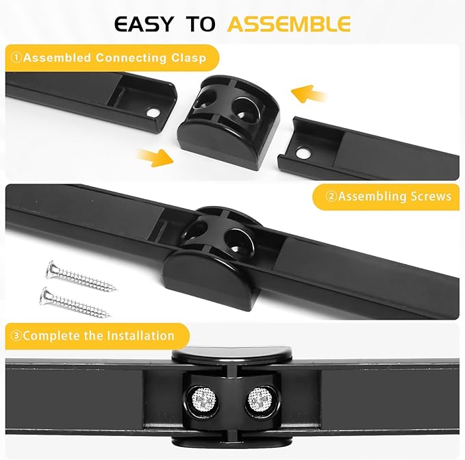 DGSL Magnetic Tool Holder Strip 5 Pack, 12 In Heavy Duty Tool Organizer Magnetic Strip, Tool Magnet Bar For Garage Tool Organization