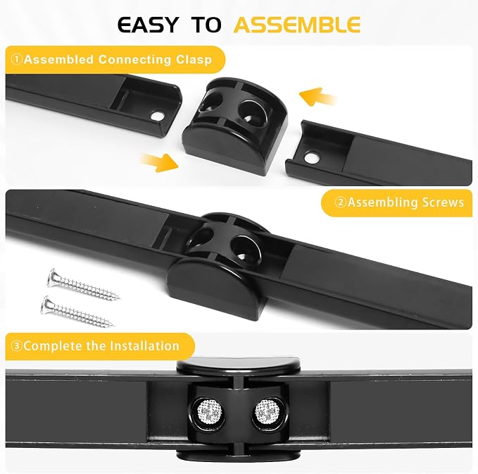DGSL Magnetic Tool Holder Strip 5 Pack, 24 In Heavy Duty Tool Organizer Magnetic Strip, Tool Magnet Bar For Garage Tool Organization