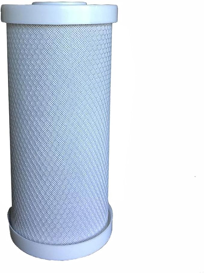 WFD, WF-CB105-BB 4.5-inch x 9-3/4-inch Activated Carbon Block Water Filter Cartridge, fits in 10-inch Big Blue (BB) filter housings (2 Pack, 5 Micron)