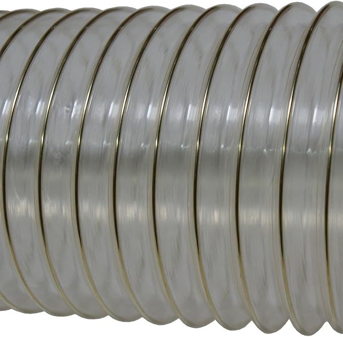 XPV 708 - PV Flexible Duct - Clear - 5"ID x 10FT