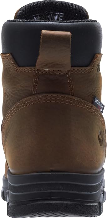 WOLVERINE Men's Chainhand Steel-Toe Waterproof 6" Boot Industrial Shoe