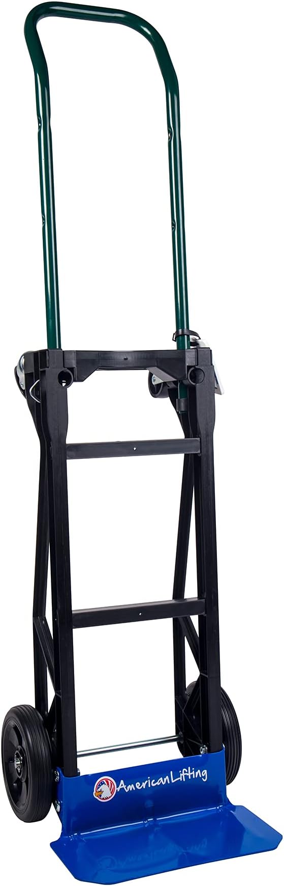 American Lifting 400 lb Capacity Ultra Lightweight Super Strong Nylon Convertible Hand Truck & Dolly
