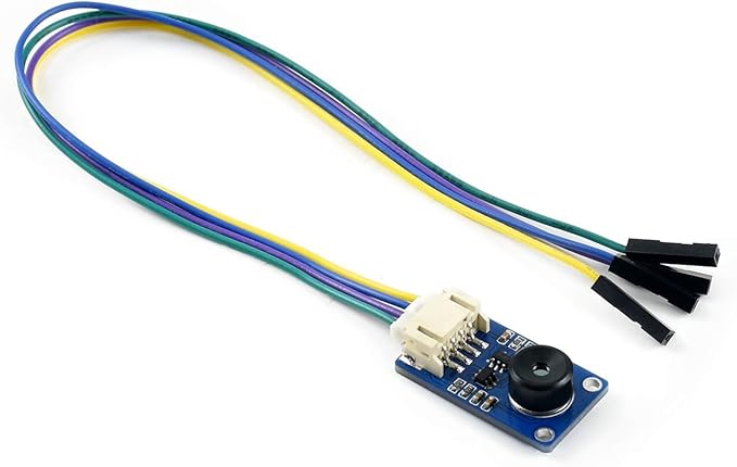 Waveshare MLX90640 IR Array Thermal Imaging Camera with 32×24 Pixels 110° Field of View Communicating via I2C Interface Supports Raspberry Pi/rduino(ESP32)/STM32, etc.