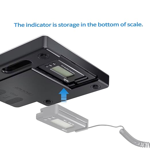 Shipping Scale for Package,440 LBS High Precision Wall Mounted Postal Scale,Digital Weighing Scale for Warehouse/Office/delivery Company, Includes Adapter and Product Manual