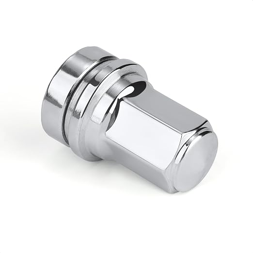 32 Pcs M14x1.5 One-Piece Design Chrome Lug Nuts for 2017-2025 Ford F250 F350 Super Duty HCPZ-1012-B HCPZ-1012-A (Chrome)