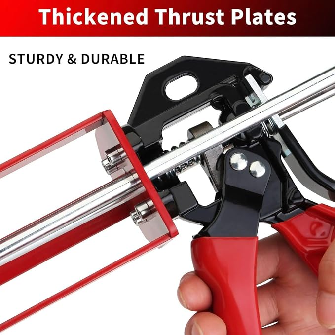 400ml/14 Fl Oz(1:1 and 2:1) Dual Component Epoxy Gun, 26:1 High Thrustdual, For Plastic Epoxy, Adhesive, Panel Bond, Panel Bonding Adhesive, e.g. 08115 08116