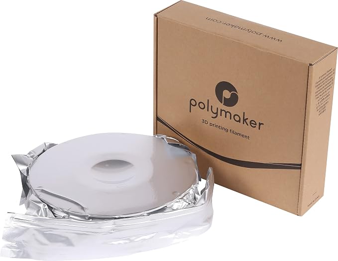 Polymaker PolySmooth PVB Filament 1.75mm 0.75kg Yellow - Print Like PLA Filament, Easy Smoothable Post Process with IPA Alcohol
