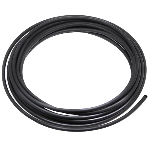 TKDMR 26 Ft 5/16" Heat Shrink Tubing - 3:1 Ratio Marine Grade Heat Shrink,Wire Cable Adhesive Lined Tube Insulation Seal Against Moisture Corrosion and Air Leakage.Black