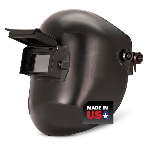 Jackson Safety PL280 Pipeline Welding Helmet - Shade 10 Flip Front Welding Hood - ANSI Z87.1 - Made in USA (Multiple Headgear Styles and Colors)