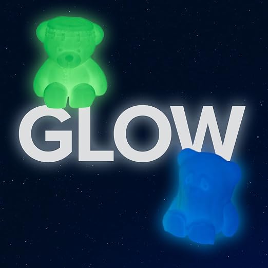 Polymaker Panchroma Glow PLA Filament 1.75mm for 3D Printing, 1kg, Green | Neatly Wound, Glow in the Dark, Easy Print & Smooth Feeding, Compatible with Bambu Lab & Most 3D Printers