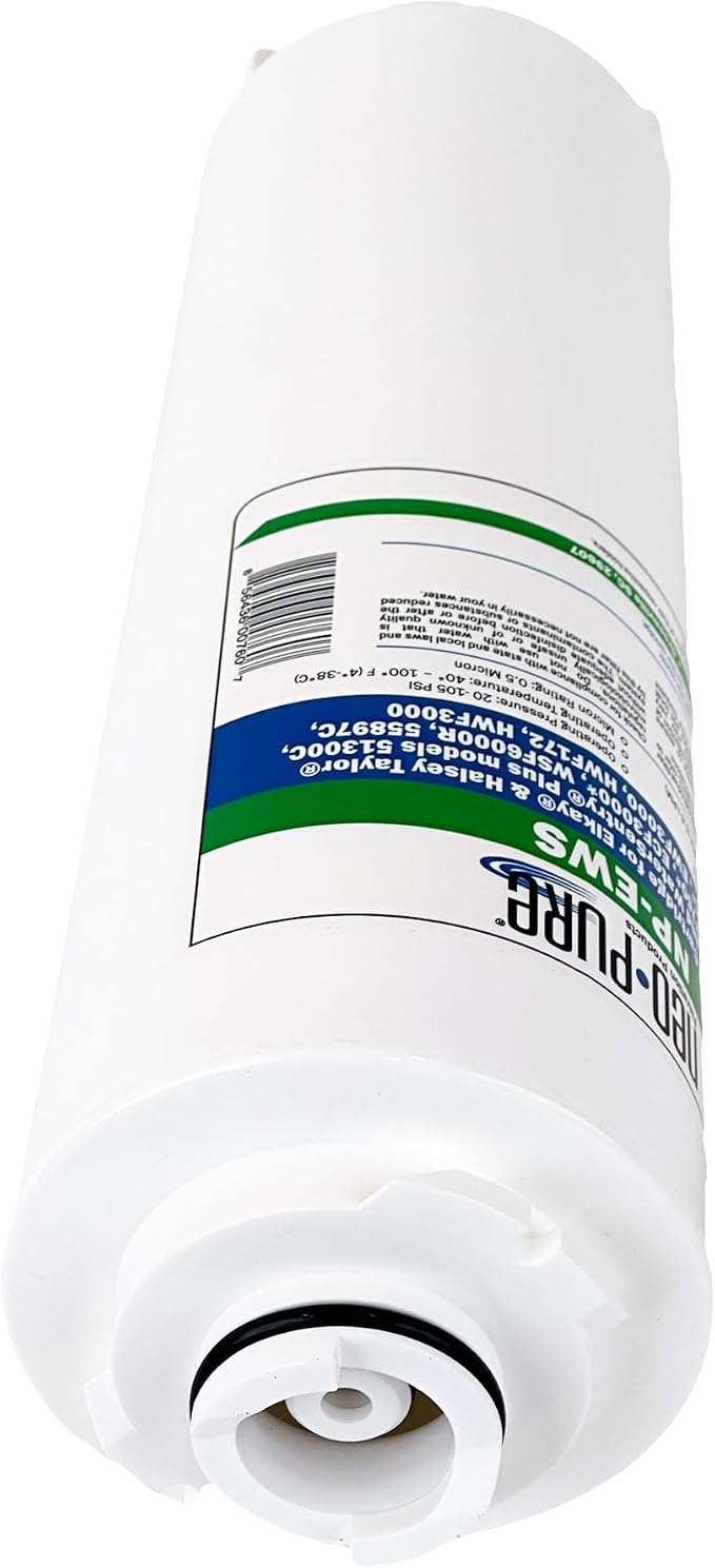 Neo-Pure NP-EWS Elkay Compatible Replacement Filter for the Elkay 51299C, 51300C and WSF6000R and Halsey Taylor 55898C - Single